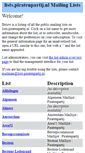 Mobile Screenshot of lists.piratenpartij.nl